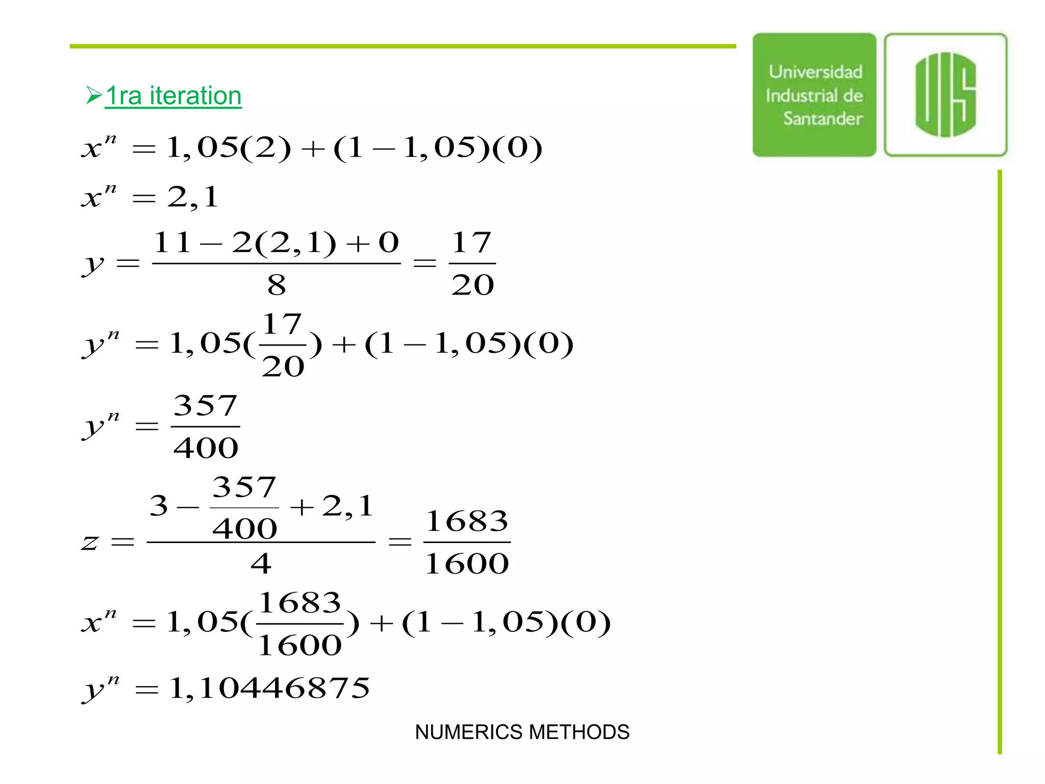 BIBLIOGRAFIAhttp://en.wikipedia.org/wiki/Gauss%E2%80%93Seidel_method