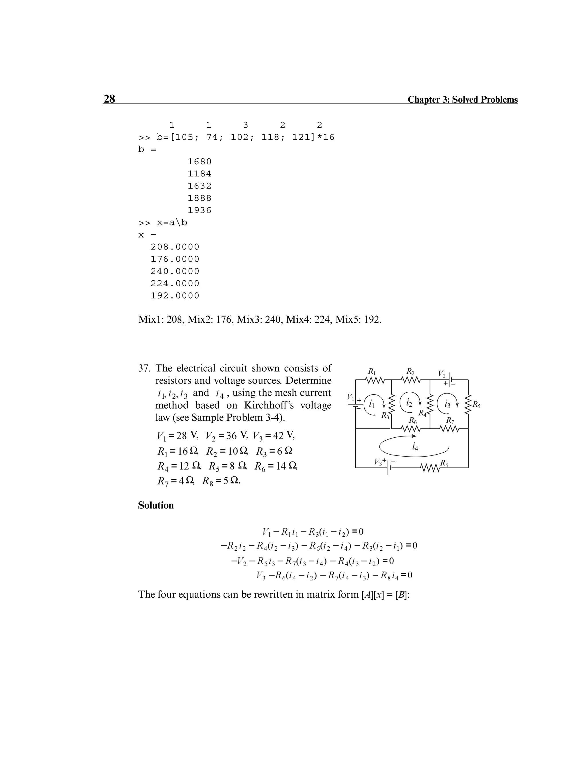 Solution of matlab chapter 3 | PDF | Programming Languages | Computing