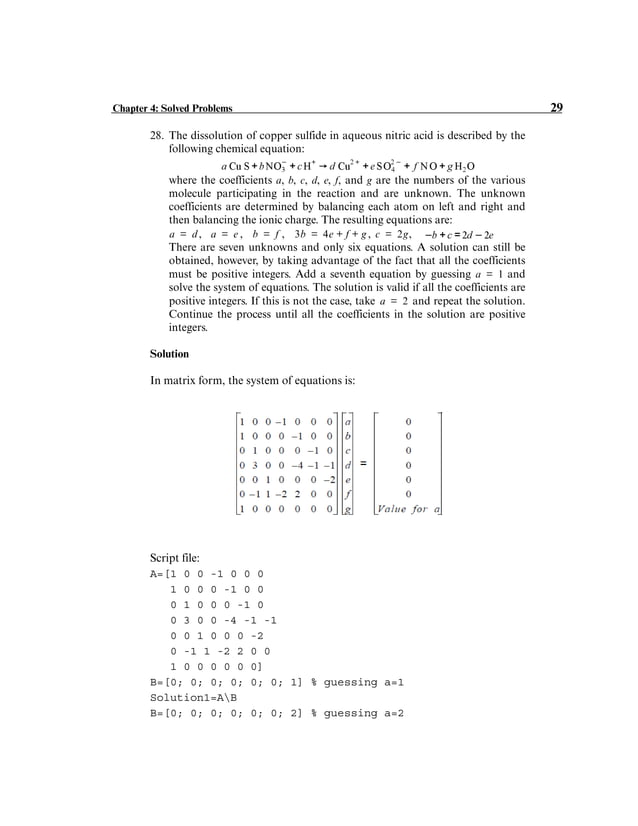 Solution of matlab chapter 4 | PDF