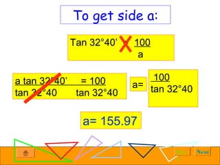 Solution of triangle | PPT