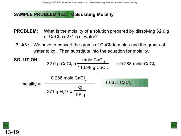 How To Calculate Mole Fraction From Molality