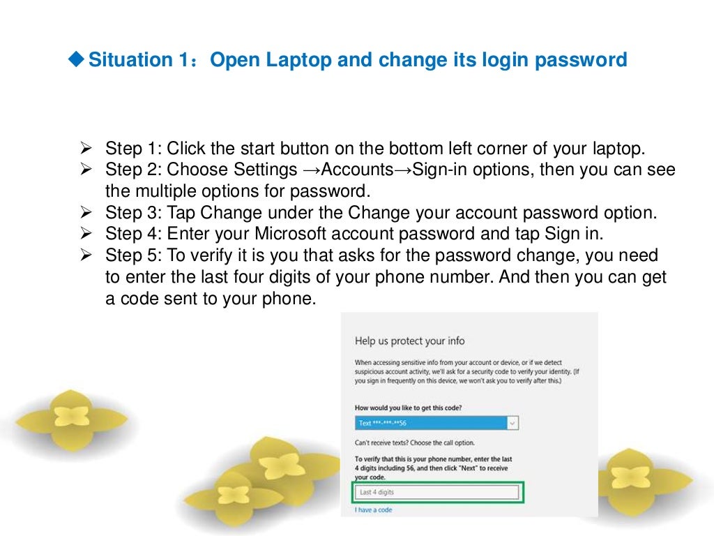 Solutions change windows 10 password on lenovo laptop