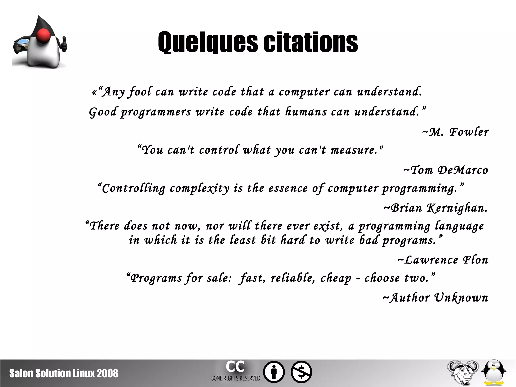 Solutions Linux2008 Construire Sa Vision Qualite