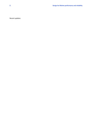 2 Design for lifetime performance and reliability
Recent updates:
 
 