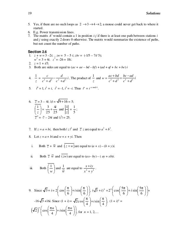 abstract algebra homework solutions