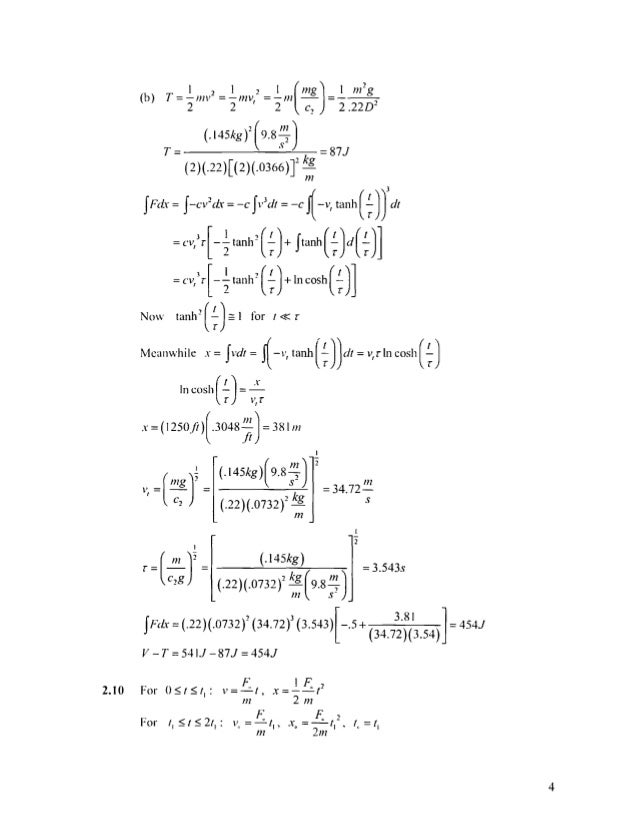 Solutions Manual For Analytical Mechanics 7th Edition By Fowles