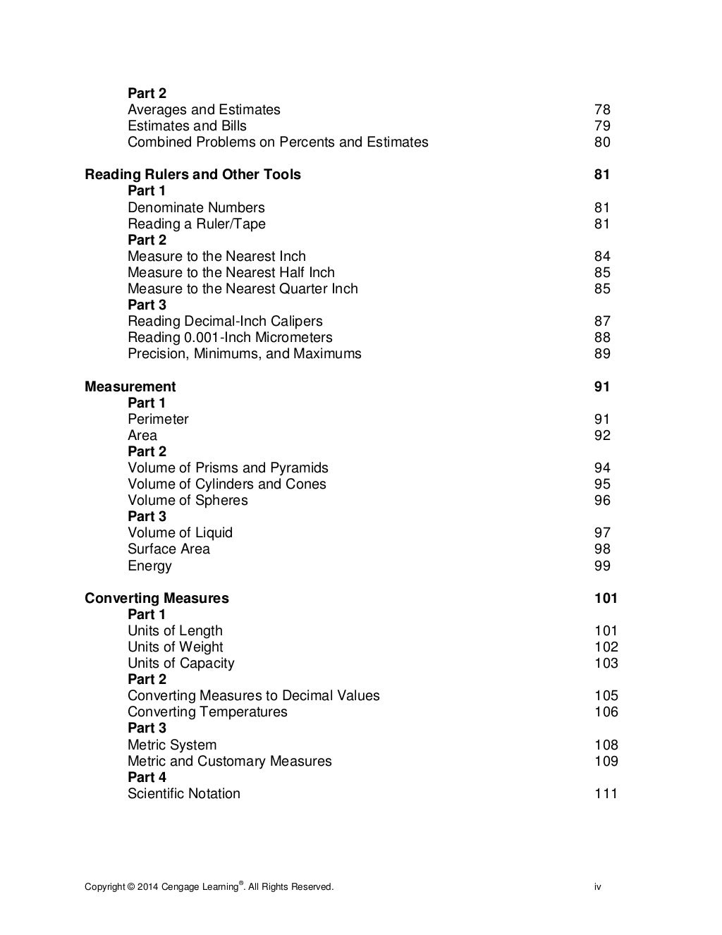 Solutions Manual for Building Math Skills Online for Machine Technolo…