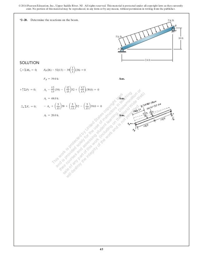Hibbeler Structural Analysis Solutions Manual