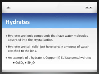 Biochemistry- Solutions | PPTX