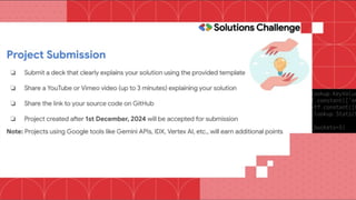 Solutionschallenge2025 Info Session Pptx Solutionschallenge2025 Info Session Pptx
