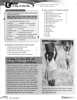 Elementary Workbook Examples Solutions elementary workbook | PDF