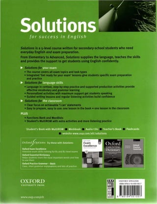 Solutions elementary workbook