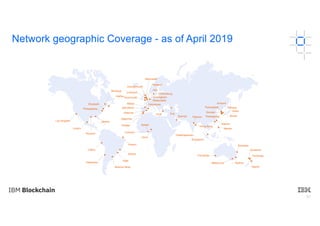 30
Network geographic Coverage - as of April 2019
•
••
•
•
•
•
•
•
••
• •
•
• ••
•••
•
•
•
•
•
••
•
•
•
••
•
•
• •
••
•
••...