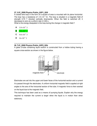 Solutions for electromagnetic induction | PDF