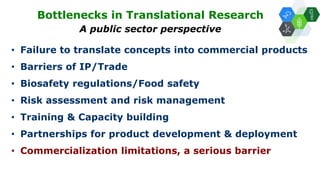 Solutions for Impact in Emerging Markets: The role of biotechnology