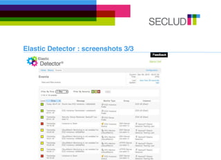 Elastic Detector : screenshots 3/3
 