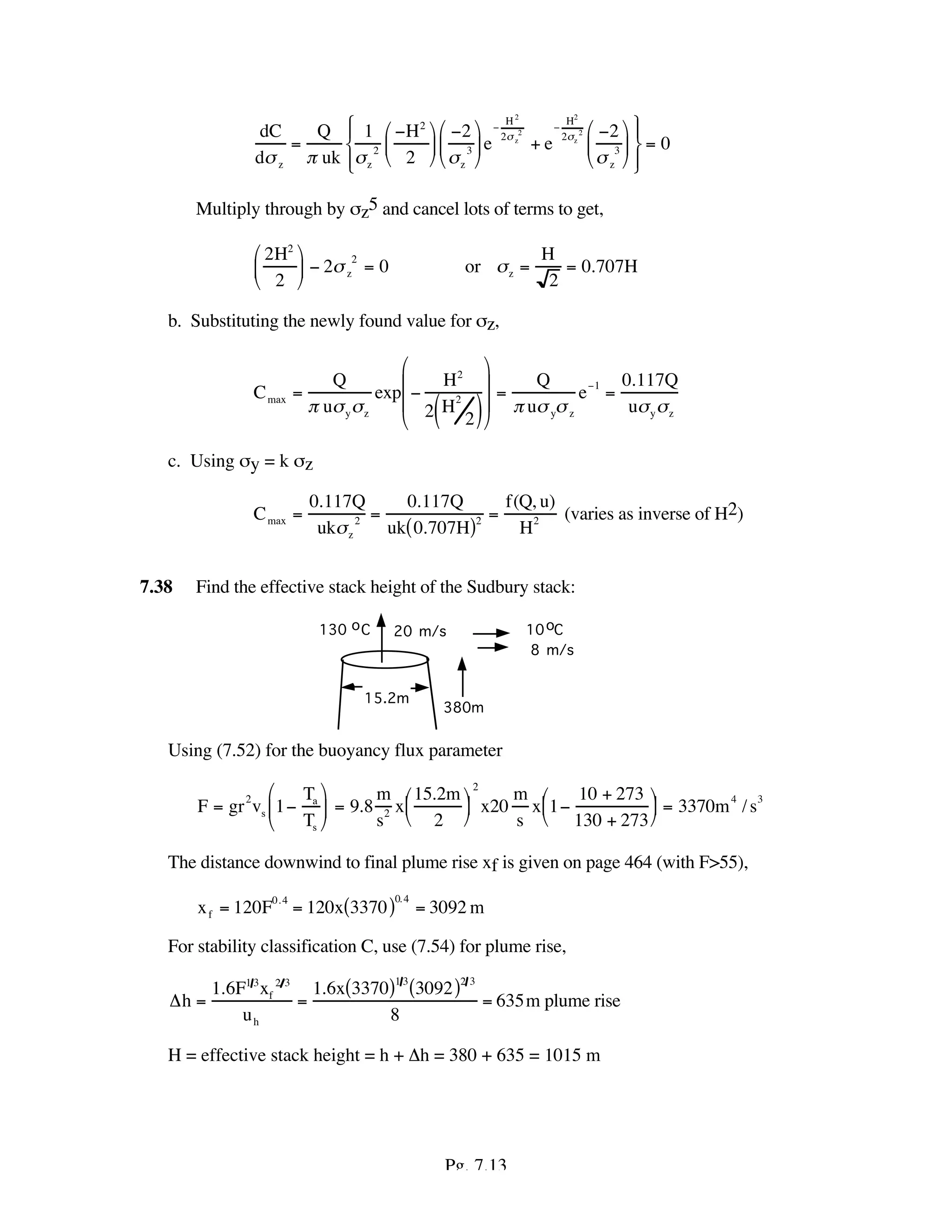 Solution for Introduction to Environment Engineering and Science 3rd ...