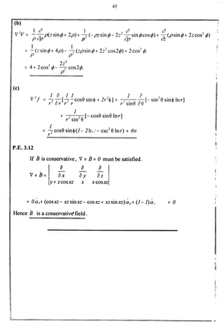 [Solutions manual] elements of electromagnetics BY sadiku - 3rd | PDF