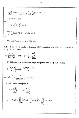 [Solutions manual] elements of electromagnetics BY sadiku - 3rd