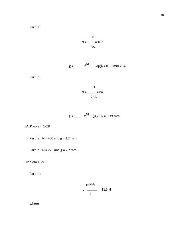 Electric Machinery Fitzgerald Solution Manual
