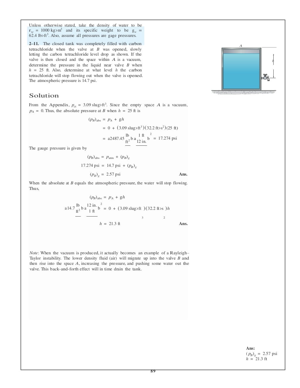 Solutions manual for fluid mechanics 1st edition by hibbeler ibsn 978…