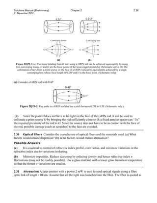 Solutions manual for optoelectronics and photonics principles and ...