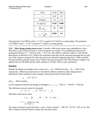 Solutions manual for optoelectronics and photonics principles and ...