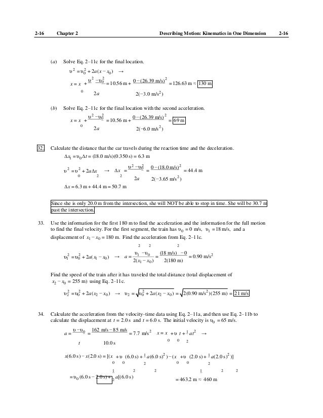 Solutions Manual For Physics Principles With Applications 7th Edition