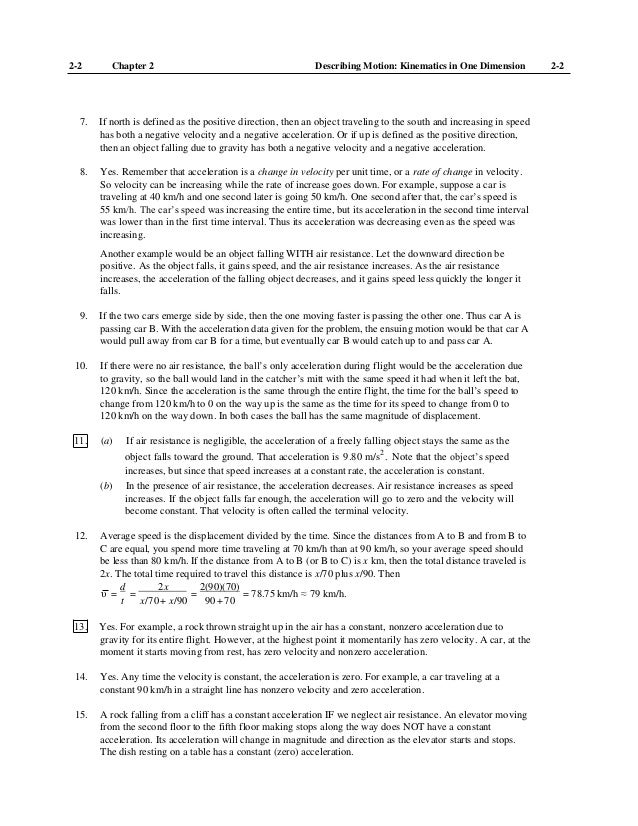 Solutions Manual For Physics Principles With Applications 7th Edition