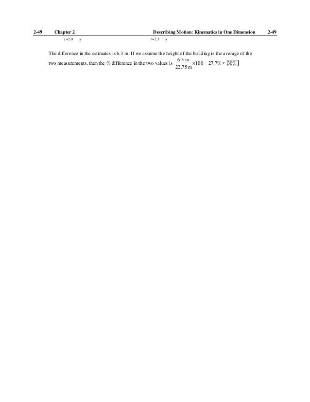 Solutions Manual For Physics Principles With Applications 7th Edition