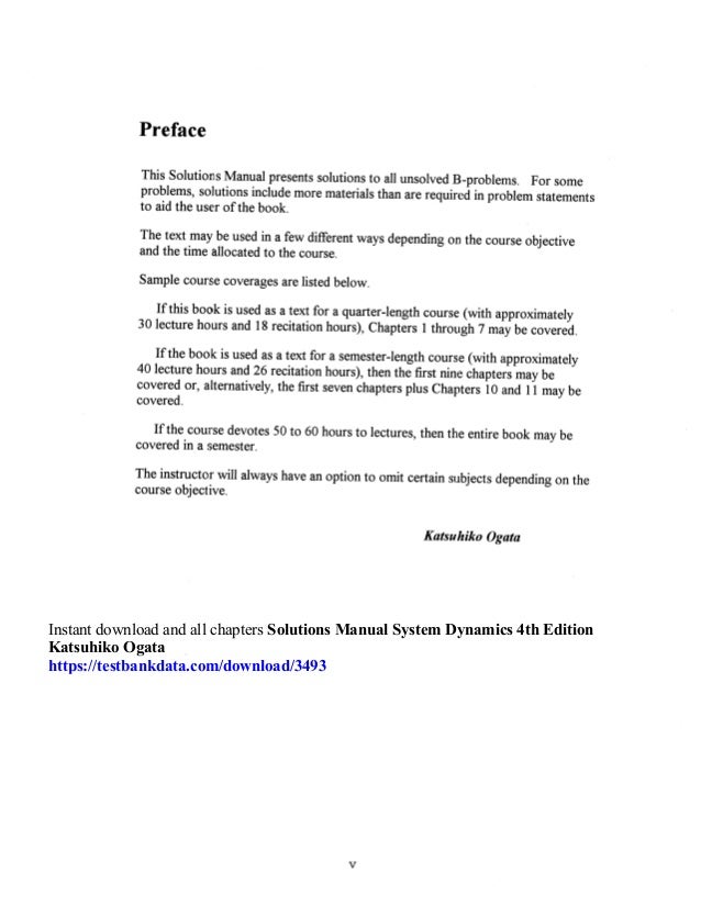 dynamics solution manual