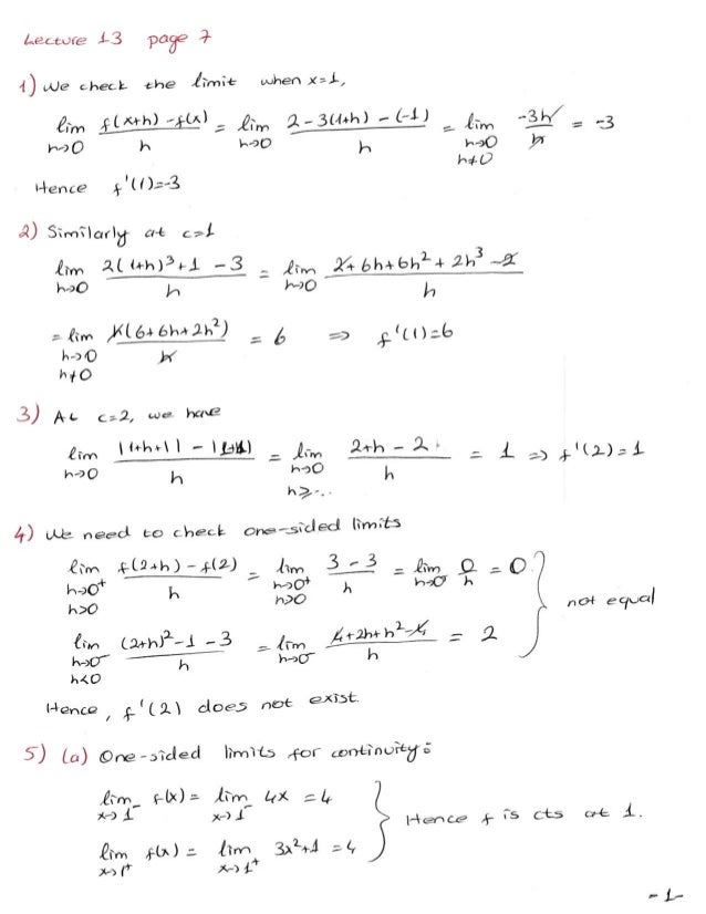 Solutions Of Exercises Lectures 13 17 Solutions Of Exercises Lectures 13 17