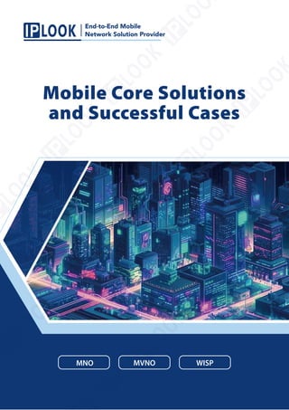 Mobile Core Solutions
and Successful Cases
End-to-End Mobile
Network Solution Provider
MNO MVNO WISP
 