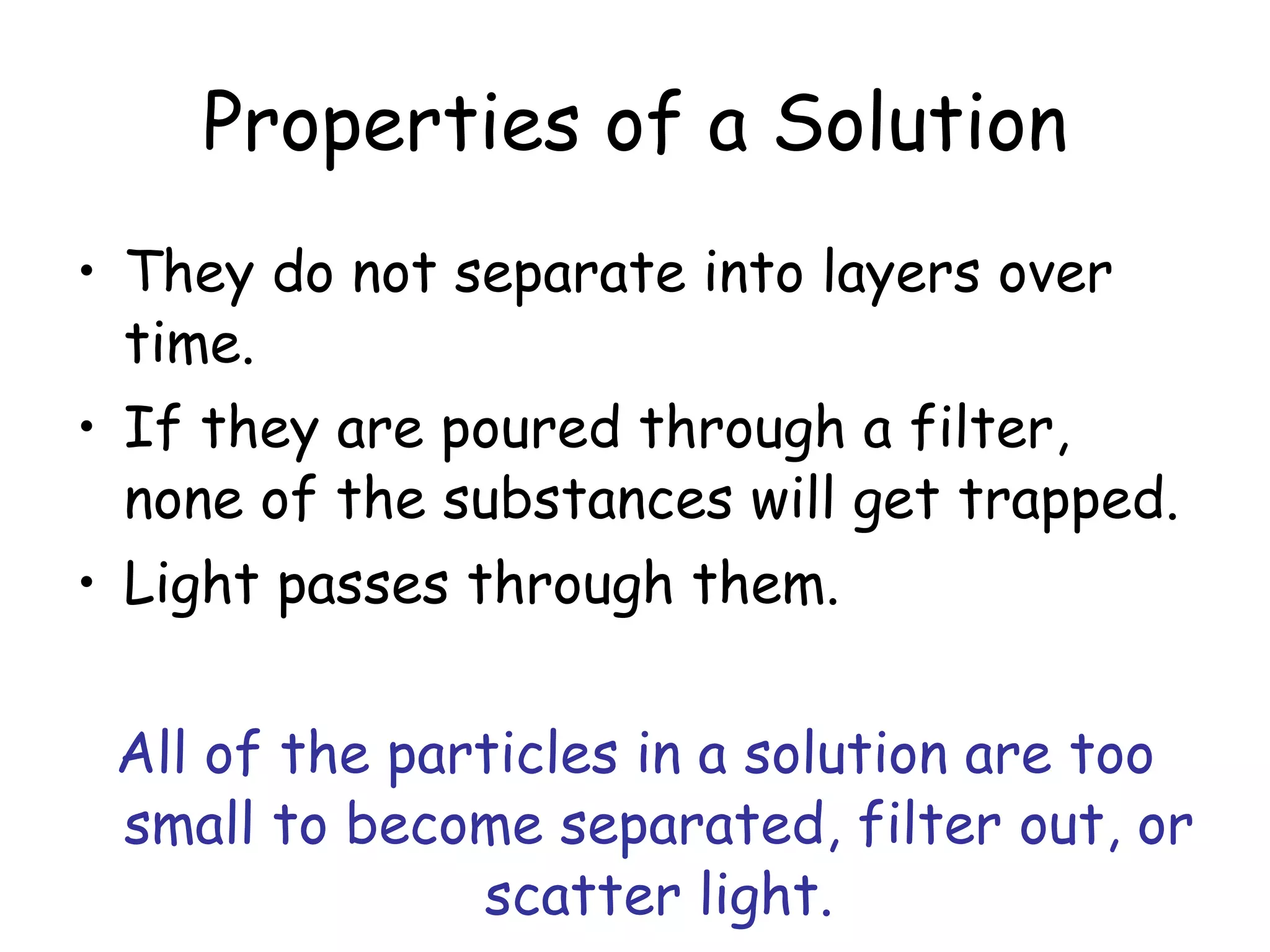 Solutions, suspensions, and colloids | PPT