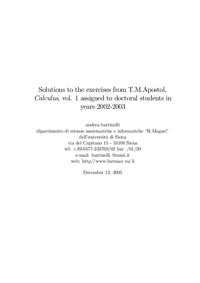 Solutions To Apostol Analysis Problems Vol 2