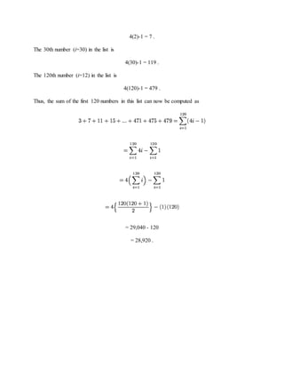 Solutions to the algebra of summation notation | PDF