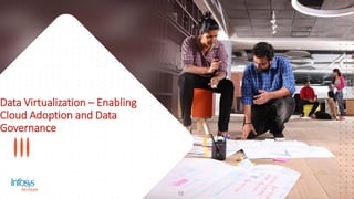 Data Virtualization – Enabling
Cloud Adoption and Data
Governance
12
 