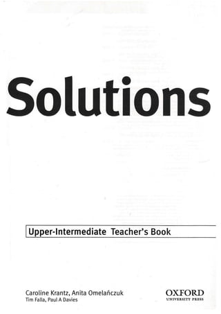 Solutions upper intermediate-tb