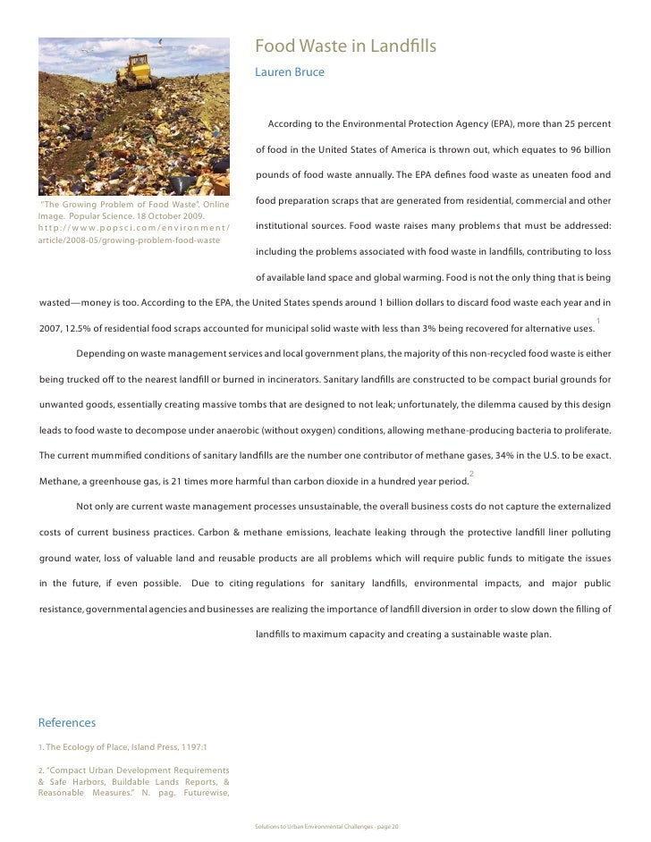 Solutions Urban Environmental Challenges