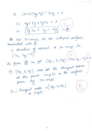 Solution to quiz 2 set 1 | PDF