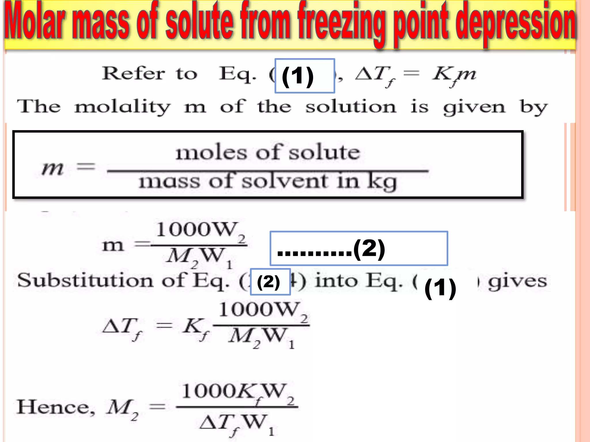 (1)
……….(2)
(2) (1)
 