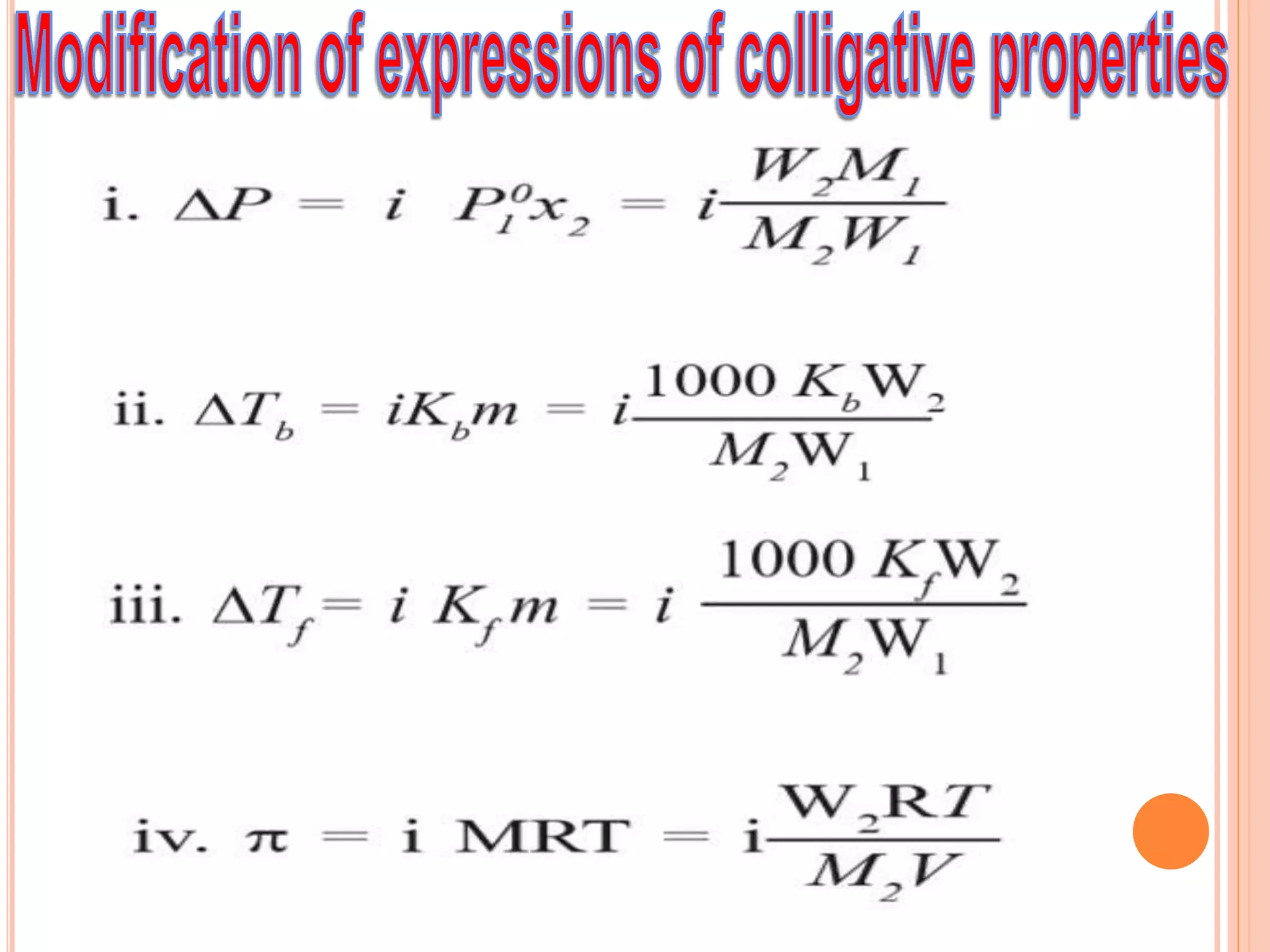 Soluton and colligative properties