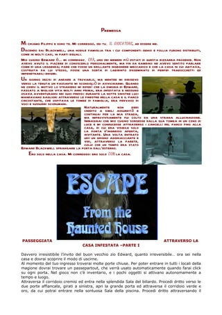 Escape from the Haunted House