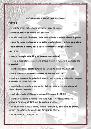 Passeggiata attraverso la casa infestata