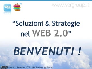 Soluzioni e Strategie nel Web 2.0
