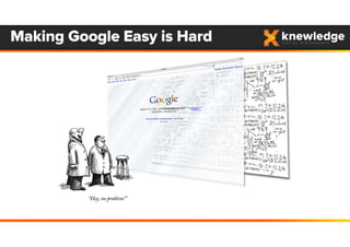 Making Google Easy is Hard
 