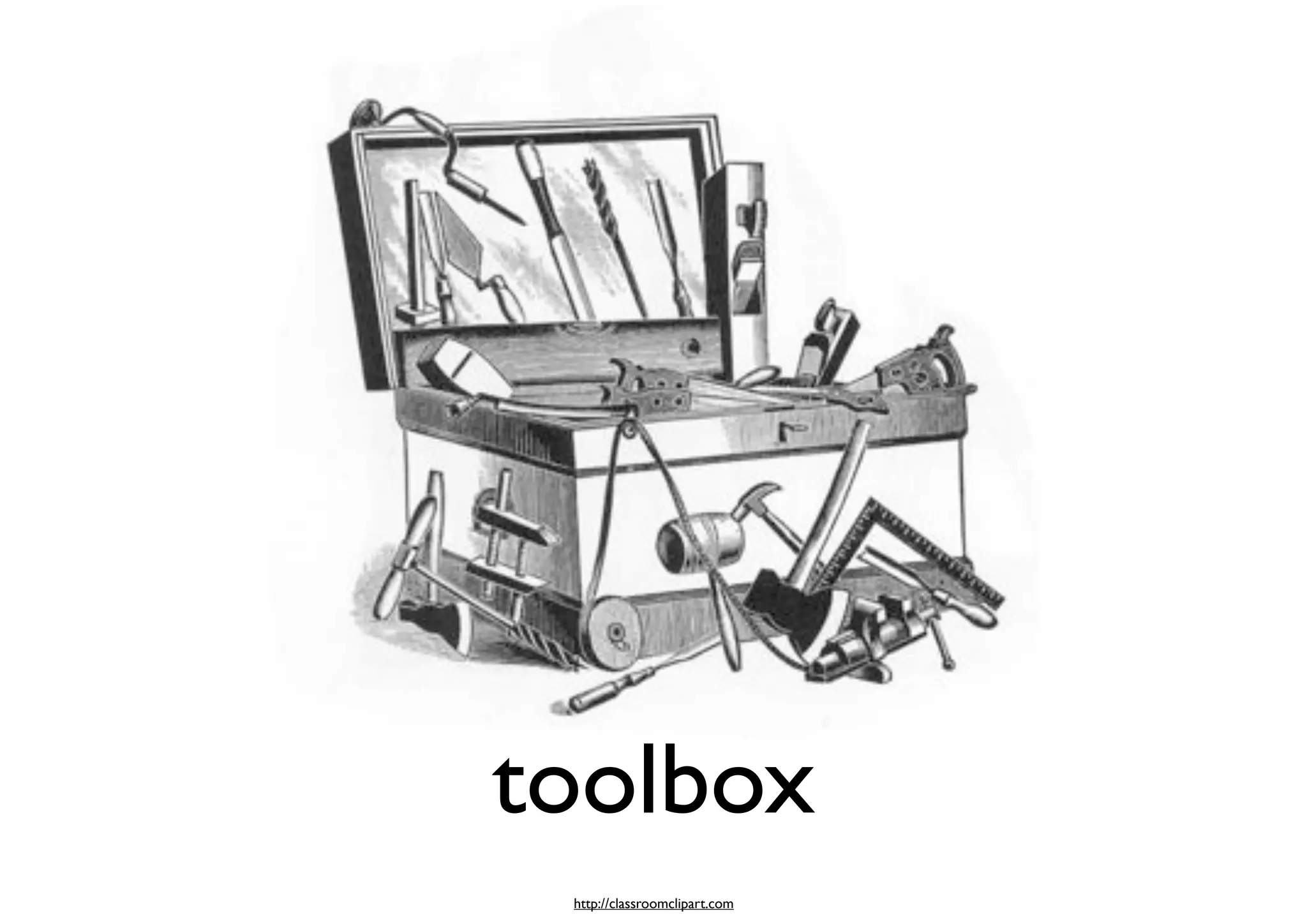 toolbox
 http://classroomclipart.com
 