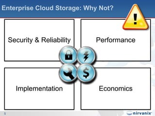 Enterprise Cloud Storage: Why Not?5