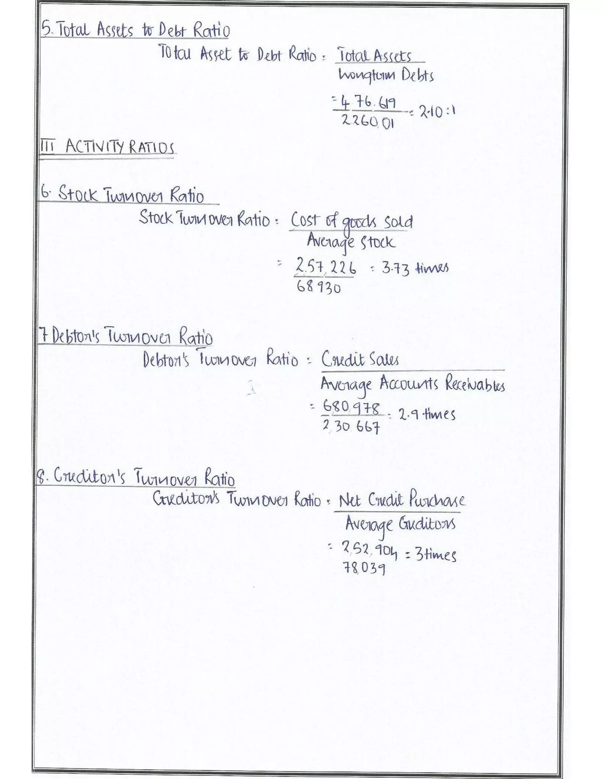 Solved Cbse Class 12 Accountancy Full Project(Comprehensive Project, Ratio Analysis and Cash Flow Statements with Conclusion)