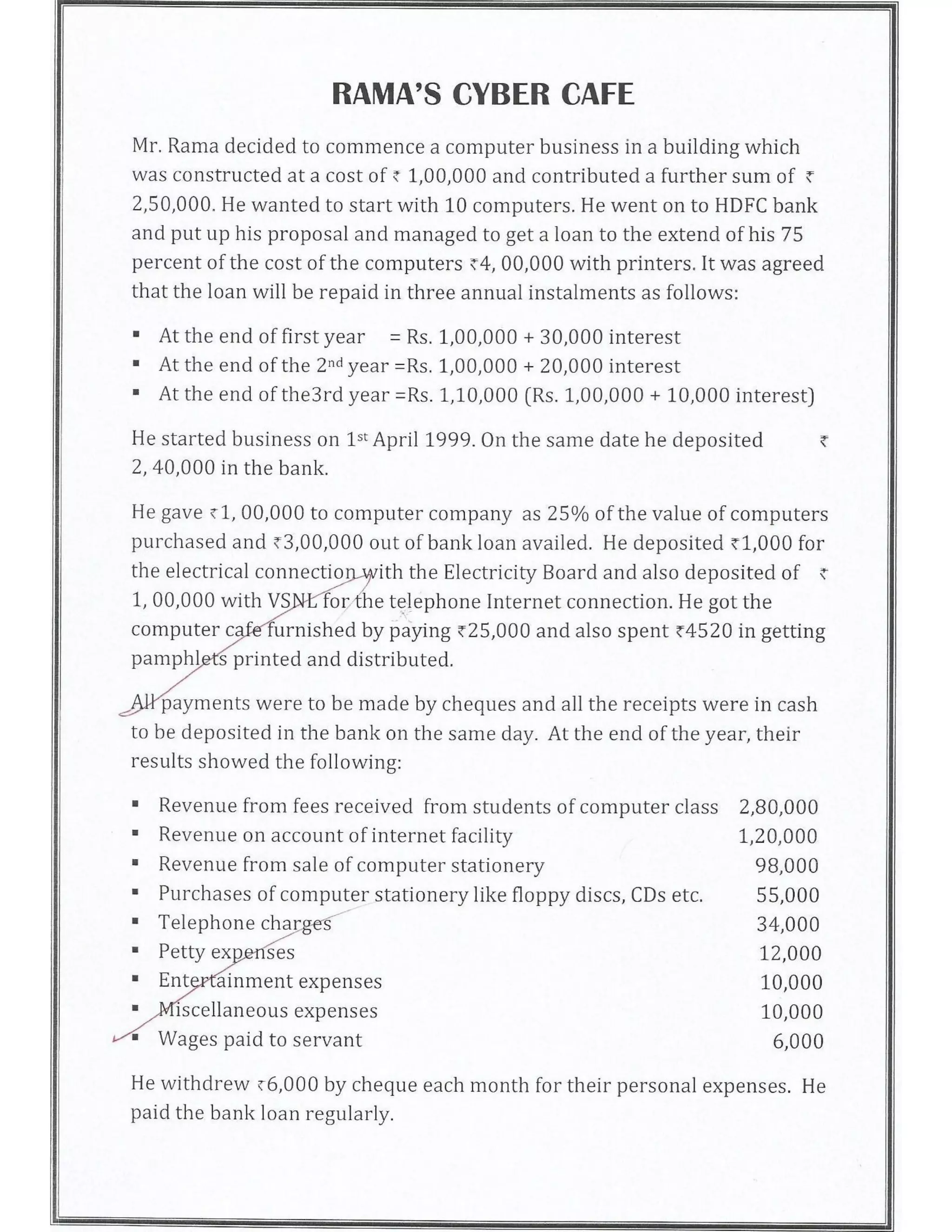 Solved Cbse Class 12 Accountancy Full Project(Comprehensive Project, Ratio Analysis and Cash Flow Statements with Conclusion)